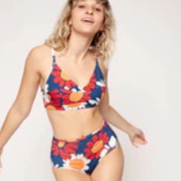 the seea Other - The Seea retro floral bikini size medium